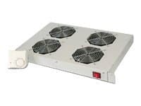 Digitus DN-19 FAN-4-HO, 552 m³/h, Harmaa, 5 kg