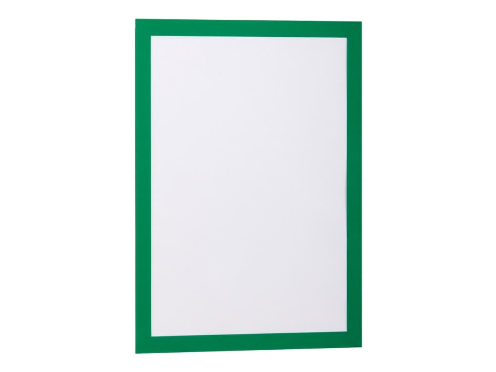 DURABLE DURAFRAME - asiakirjapidike - pinta-asennettava - A4 - kaksipuolinen - vihreä (2 kpl)