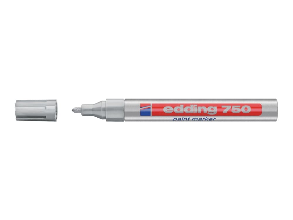 Maalitussi Edding® 750 hopea - (10 kpl/pakkaus)