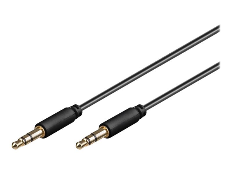goobay AVK 183-0050 mini - Audiokapeli - mini-phone stereo 3.5 mm han til mini-phone stereo 3.5 mm han - 0.5 m - lajittelu