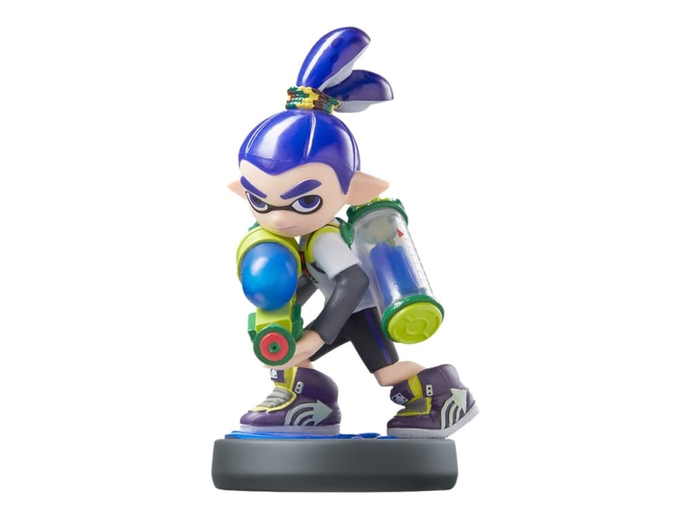 Nintendo amiibo Inkling Boy - Splatoon - lisävideopelihahmo pelikonsoliin - New Nintendo 3DS, New Nintendo 3DS XL Nintendo Switch, Nintendo Switch Lite -malleihin