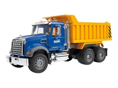 BRUDER MACK Granite Tip up truck, 3 vuosi/vuosia, ABS-synteettinen, Sininen, Keltainen