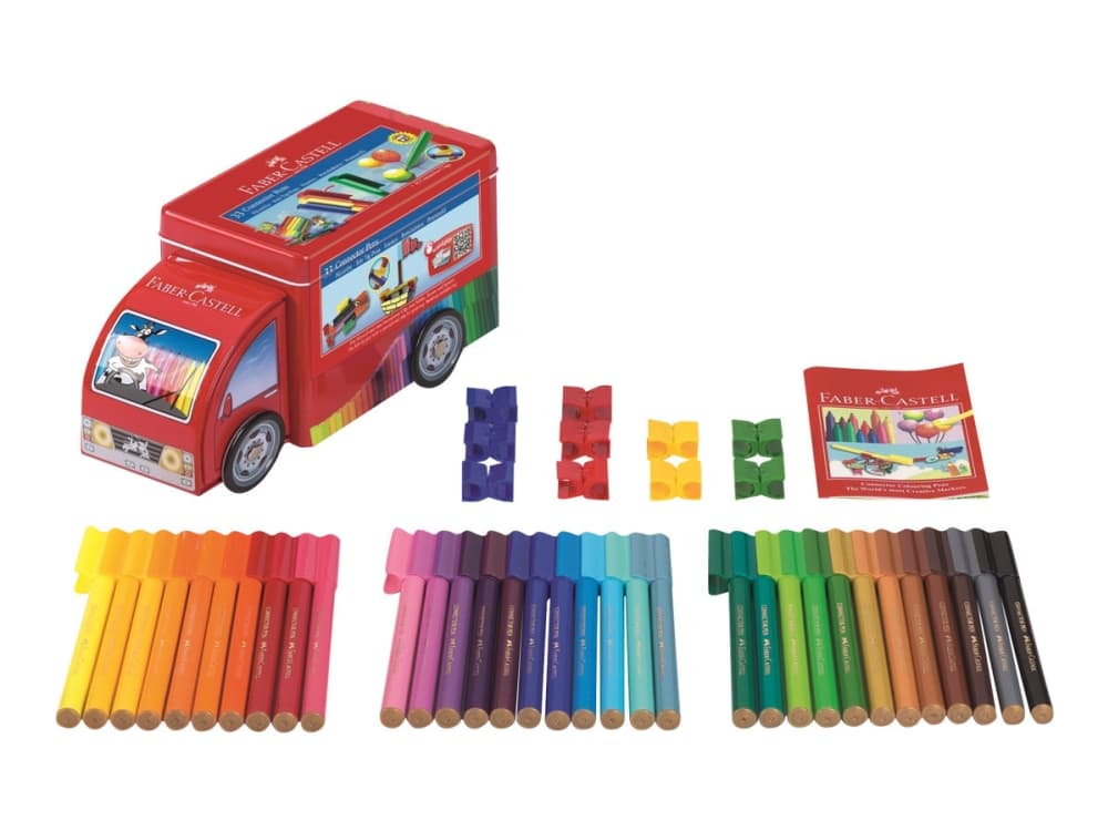 Faber-Castell 155533, Multi, Monivärinen, 33 väriä, Lapsi, Poika/tyttö, 33 kpl