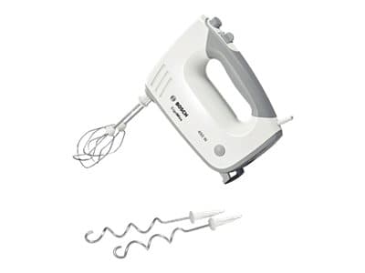 Bosch MFQ36400, Käsisekoitin, Harmaa, Valkoinen, 1,3 m, CE, VDE, 450 W, 220 - 240 V