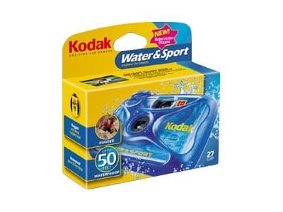 Kodak MAX Water &amp Sport - Vedenpitävä kertakäyttökamera - 35mm (8004707)