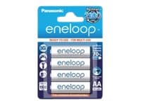 Panasonic eneloop BK-3MCCE - Akku 4 x AA-tyyppi - NiMH - (ladattava) - 1900 mAh