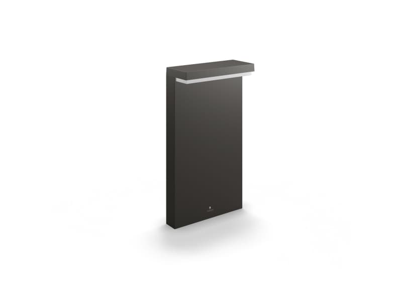 Philips Bustan pylväsvalaisin 3,8W, Seinävalaistus ulkotiloihin, Antrasiitti, Alumiini, IP44, Puutarha, Patio, I
