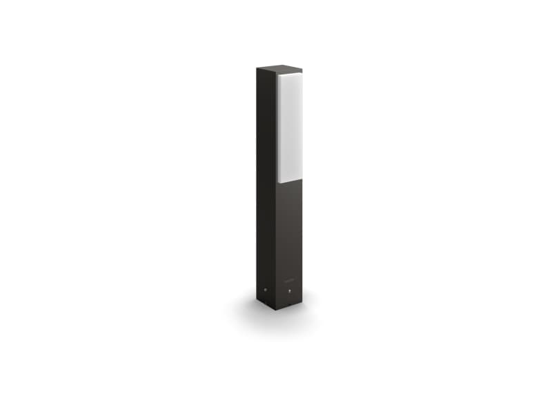 Philips Stratosphere pylväsvalaisin 3,8W, Ulkotilojen jalka-/tolppavalaistus, Antrasiitti, Alumiini, IP44, Puutarha, Patio, I