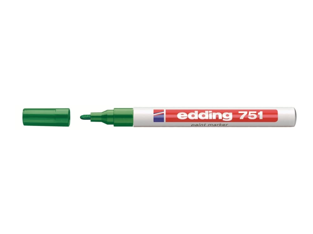 Edding 751, Vihreä, Vihreä, Valkoinen, 1 mm, 2 mm, 10 kpl