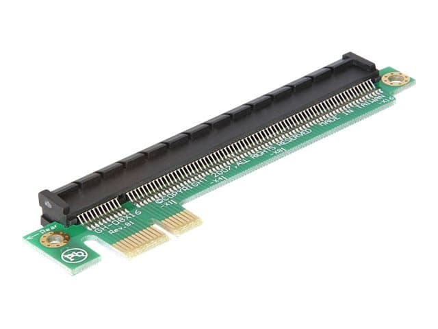 DeLOCK Riser Card PCI Express x1 > x16 - Laajennuskortti - Laajennuskortti