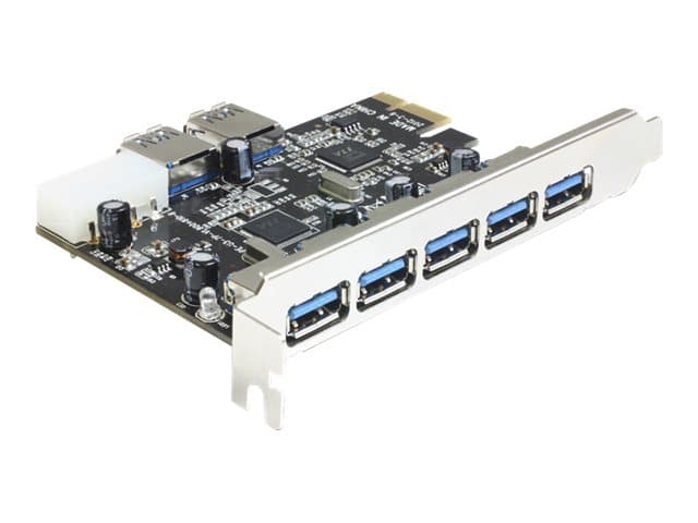 DeLOCK 89355, PCIe, USB 3.2 Gen 1 (3.1 Gen 1), 5 Gbit/s, Windows 7 Home Basic, Windows 7 Home Basic x64, Windows 7 Home Premium, Windows 7 Home Premium...