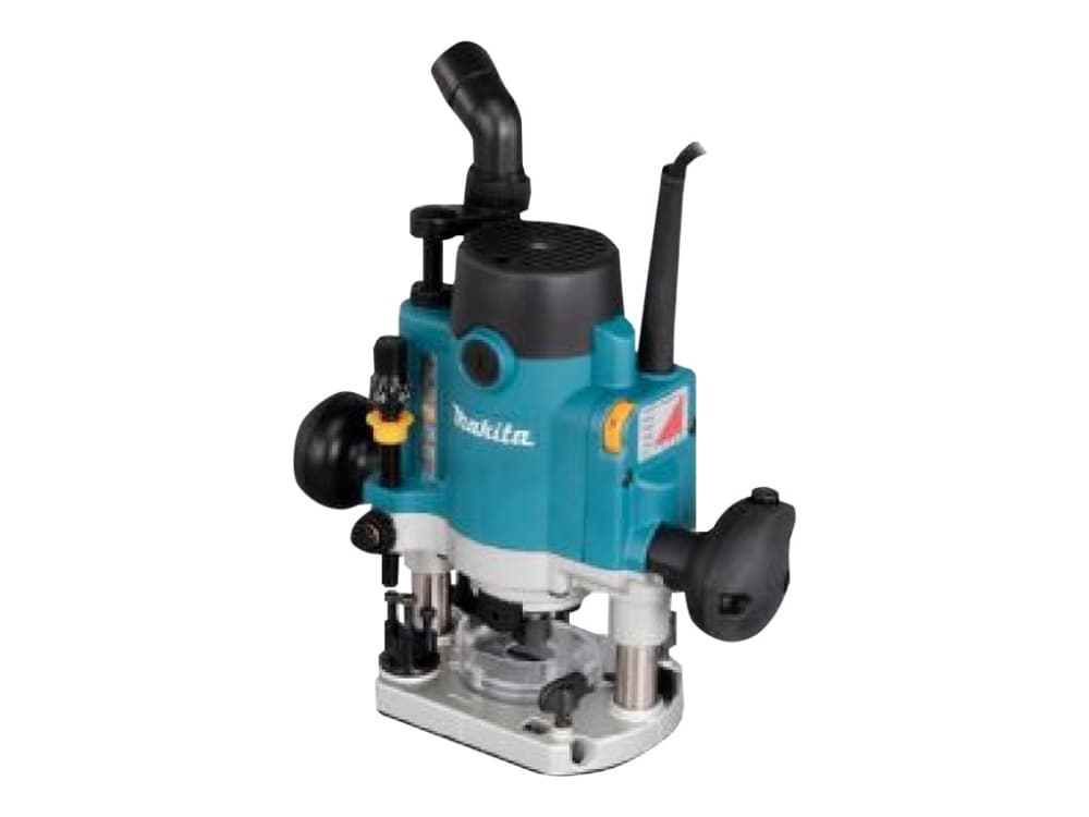 Makita RP1111C, Yläjyrsimen alusta, musta, Vihreä, Metallinen, 27500 RPM, 8 (5/16), 8000 RPM, 5,7 cm