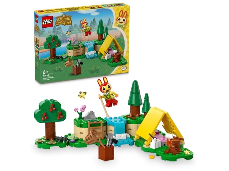 LEGO Animal Crossing 77047 Bunnie ulkoilua harrastamassa