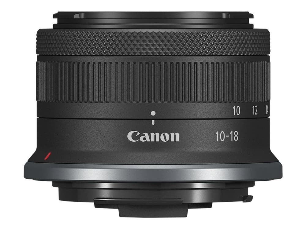 Canon RF-S 10-18 mm f4.5-6.3 IS STM, Laajakulmazoom-objektiivi, 12/10, 10 - 18 mm, Kuvanvakain, Canon RF, Automaattinen tarkennus