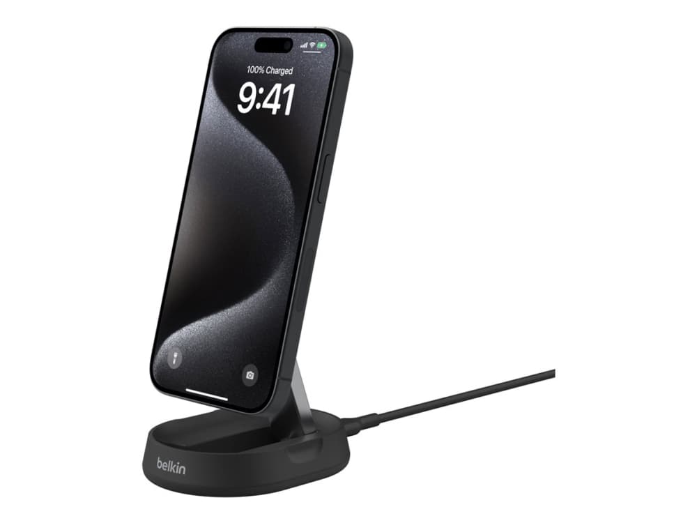 Belkin BoostCharge Pro, Sisätila, AC, Langaton lataaminen, 1,5 m, musta