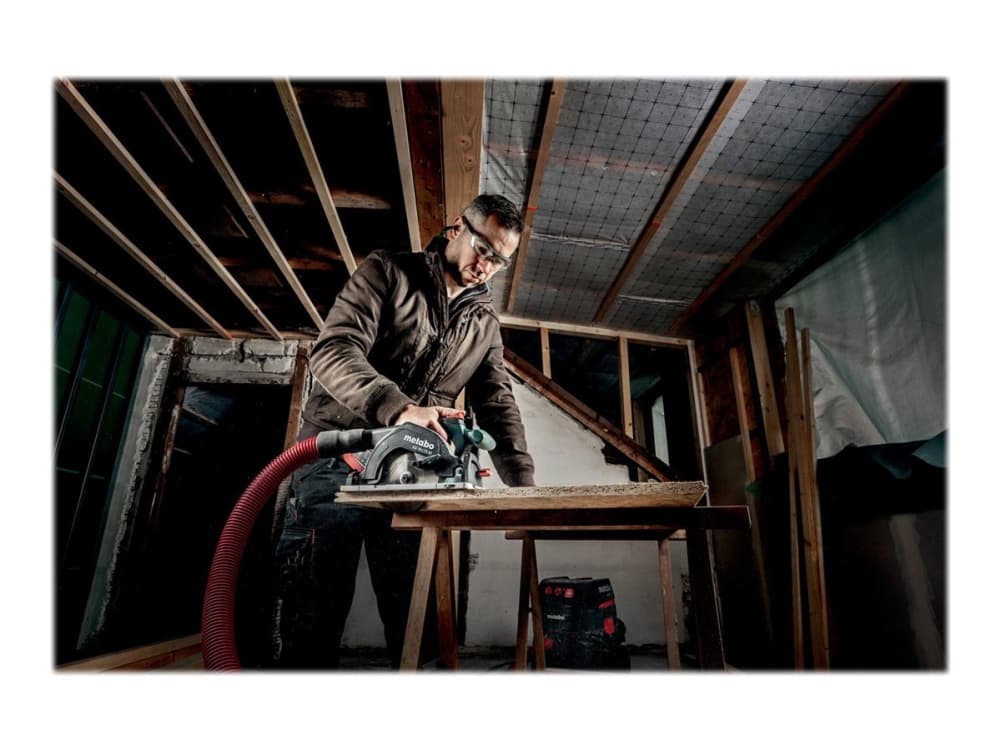 Metabo KS 18 LTX 57, Puu, Musta, Vihreä, Punainen, Alumiini, 16,5 cm, 4600 RPM, 5,7 cm - SOLO