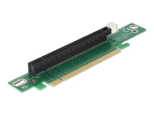 Delock Riser-kortti PCI Express x16 90° vasemmalle - Udvidelseskort - Udvidelseskort