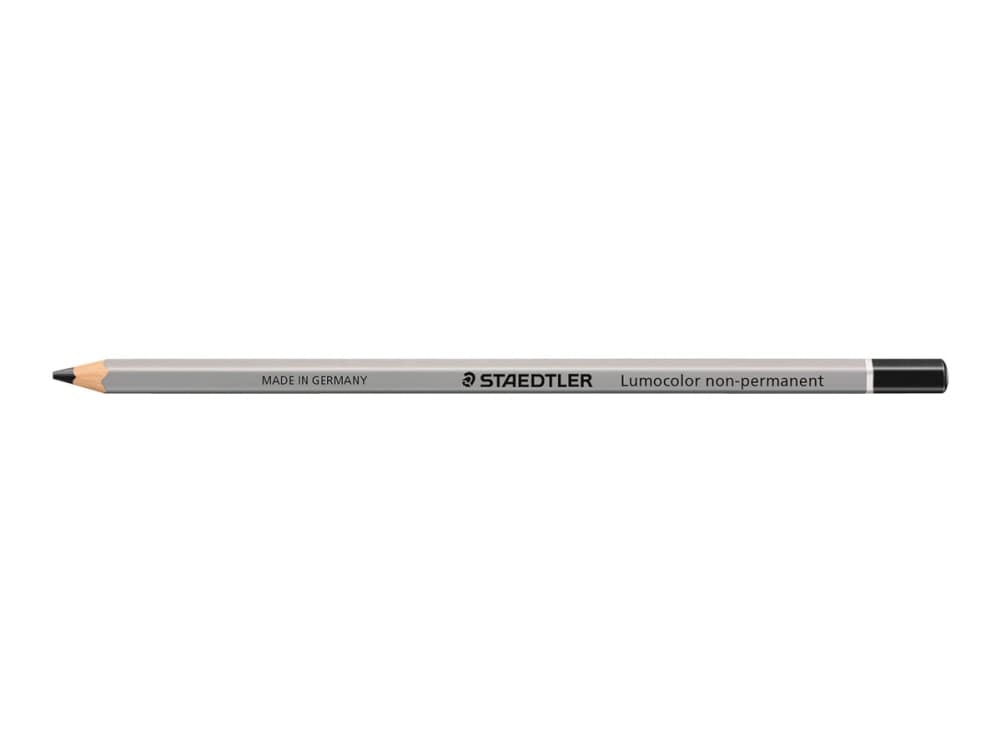Blyant staedtler lumocolor, sort, pakke a 12 stk.