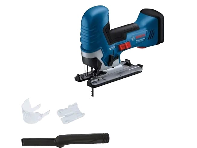 Bosch GST 18V-125 S PROFESSIONAL, Nuppikahva, musta, Sininen, Punainen, 90°, Harjaton, 3500 spm, 12,5 cm - SOLO