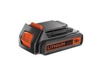 Black & Decker BL2018, Akku, Litiumioni (Li-Ion), 2 ah, 18 V, Musta, Oranssi
