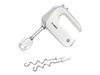 Bosch MFQ4030, Käsisekoitin, Hopea, Valkoinen, 1,4 m, 500 W, 220 - 240 V, 50 - 60 Hz