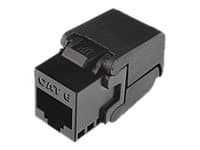 Solarix - Modulaarinen insertti - CAT 6 - UTP - RJ-45 - musta
