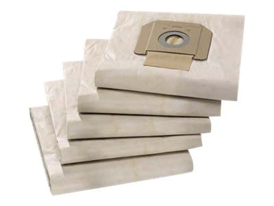 Kärcher 5St. -NT 65/2 ECO, Pölypussi, Sylinteripölynimuri, Beige, Paperi, M, NT 48/1 NT 65/2 Eco + Me NT 72/2 Eco Tc