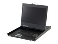 LevelOne KVM-8901DE, 48,3 cm (19), 1440 x 900 pikseliä, TFT, 250 cd/m², 500:1, 85°