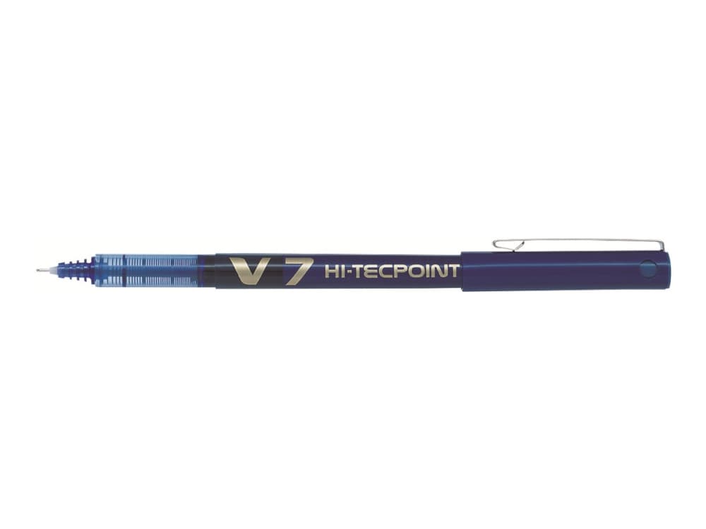 Pilot Hi-Tecpoint V7 - Rullapallokynä - sininen - 0,7 mm