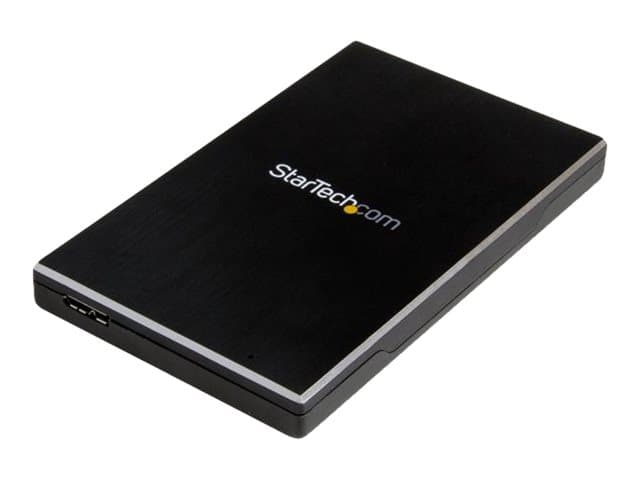 StarTech.com S251BMU313, HDD-/SSD-kotelo, 2.5, SATA, 10 Gbit/s, USB-liitettävyys, Musta