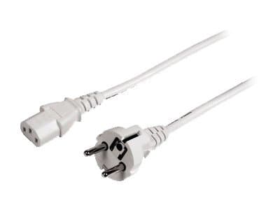 Hama Universal Mains Lead, 5 m, white, 5 m