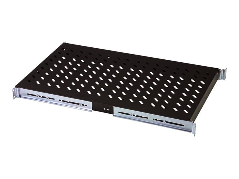 DIGITUS - Rackhylde - lajitelma, RAL 9005 - 1U - 19