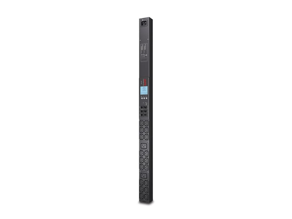 APC AP8858EU3, Mitattu, 0U, Pystysuora, 20 AC-pistorasia(a), C13 liitin, C19 liitin, IEC309