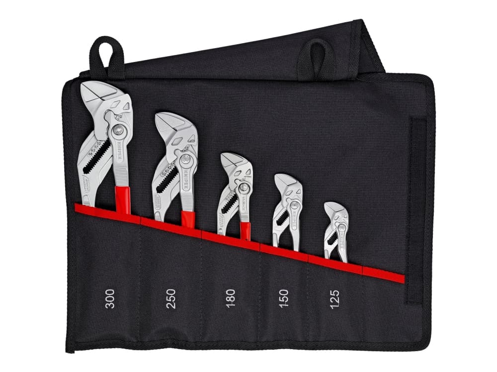 Knipex 00 19 55 S4, Pihtisetti, Terästä, Muovi, Punainen, 125 mm, 30 cm