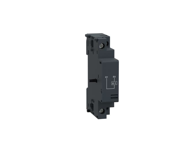 SCHNEIDER ELECTRIC Alijännitteen vapautin, asennetaan GV2:n oikealle puolelle Jännite: 230V 50Hz