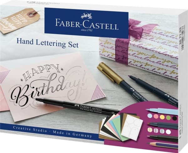 Faber-Castell 267103, Koralli, Syaani, Vihreä, Metallic black, Keltainen, Monivärinen, Väriainepohjainen muste, 12 kpl