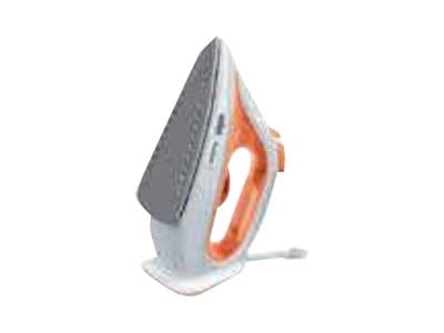 Braun TexStyle 1 SI 1009, Höyrysilitysrauta, Tarttumaton pohjalevy, 1,9 m, 25 g/min, Oranssi, Valkoinen, 120 g/min