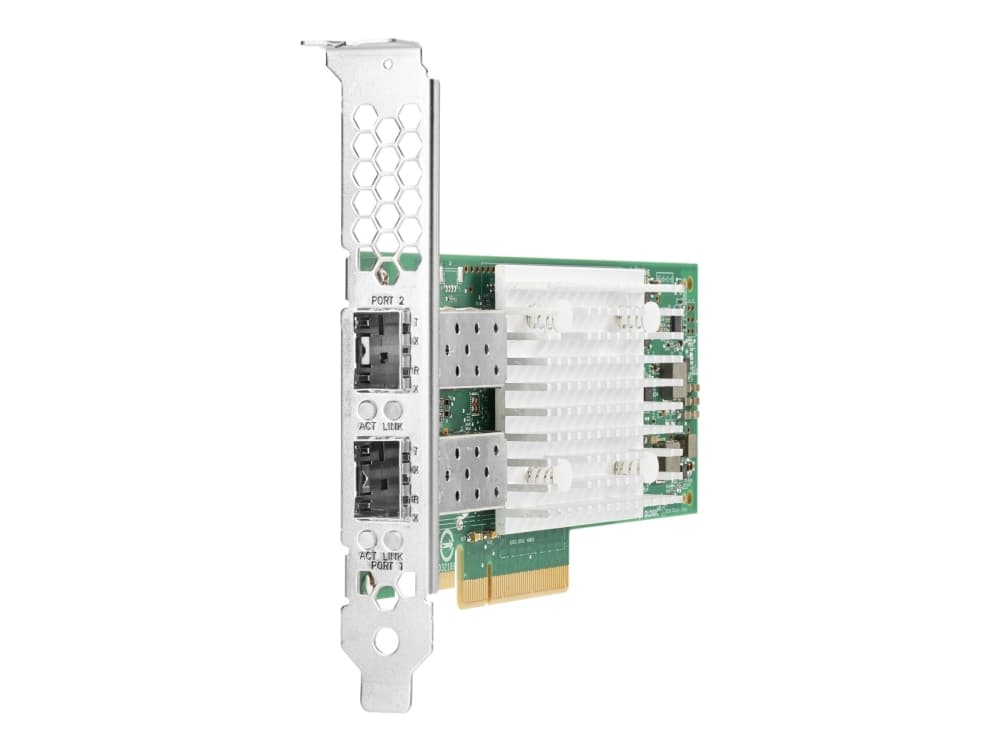 Broadcom BCM57412 - Verkkosovitin - PCIe 3.0 x8 - 1Gb Ethernet / 10Gb Ethernet SFP+ x 2 - Pr-iant DL20 Gen10, DL325 Gen10, DL360 Gen10, DL380 Gen10, ML30 Gen10, XL220n Gen10, ML30 Gen10, XL220n Gen10, DL360 Gen10, DL380 Gen10, DL380 Gen10, DL380 Gen10, DL380 Gen10, DL380 Gen10, DL380 Gen10