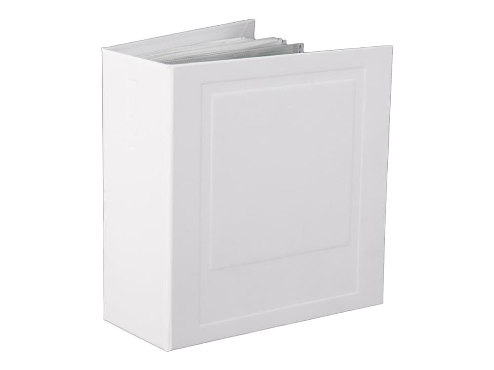 Polaroid Photo Album Small White, Valkoinen, 40 arkkia, Täydellinen sidonta, Pahvi, Polyuretaani, 8,9 x 10,8 mm, Valkoinen