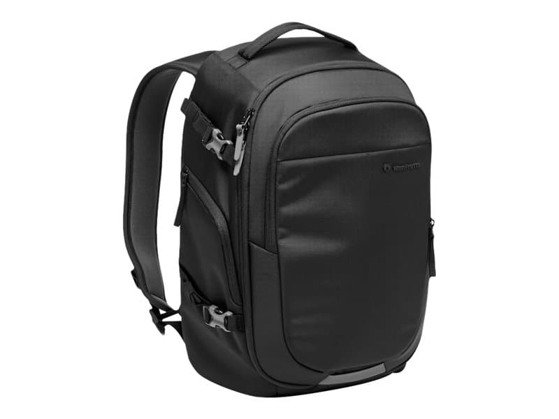 Manfrotto MB MA3-BP-GM, reppu, Universal, olkahihna, kannettavan tietokoneen lokero, musta