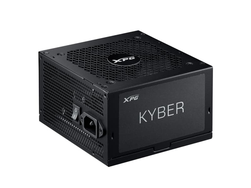 XPG KYBER, 850 W, 100 - 240 V, 47 - 63 Hz, 24-nastainen ATX, 65 cm, 450 mm