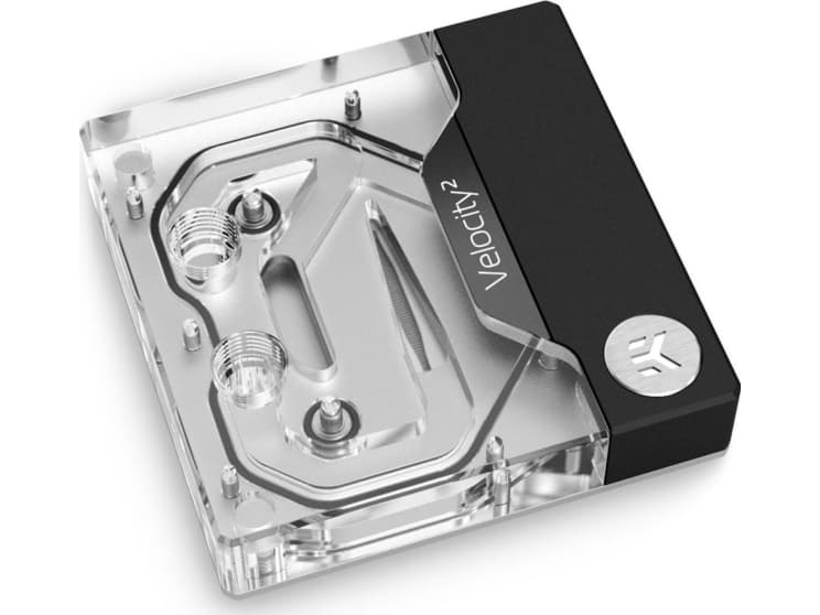EK Water Blocks Quantum Velocity2 D-RGB, Vesiblokki, Nikkeli, Musta, Läpinäkyvä, LGA 1700, 1/4, - Exact Mount universal CPU mounting mechanism - EK-Velocity² Backplate - 2.5mm Allen(HEX) key -...