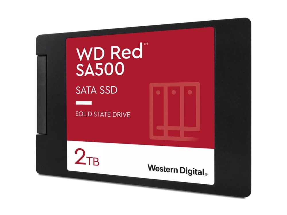 WD Red SA500 WDS200T2R0A - SSD-levy - 2 TB - sisäinen