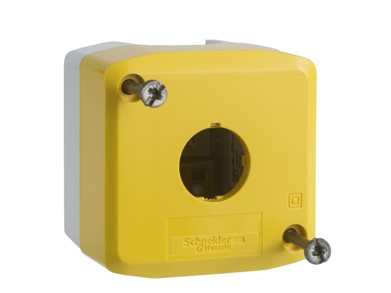 Schneider Electric XALK01, Nappilevy, Vaaleanharmaa, Keltainen, Polykarbonaatti (PC), IP66, IP67, IP69, IP69K, IK03, Luokan II