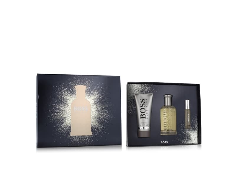 Hugo Boss BOSS Bottled - prezentowy EDT 100ml + EDT 10ml + Żel 100ml