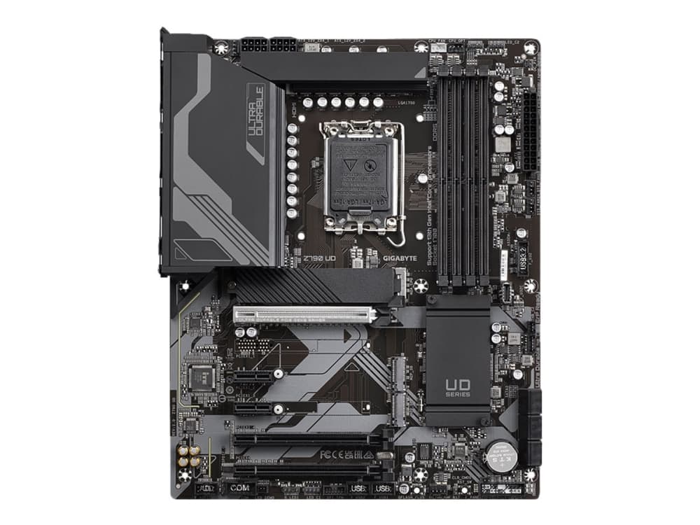 Gigabyte Z790 D AX - 1.0 - emolevy - ATX - LGA1700-asennuspaikka - Z790-piirisarja - USB 3.2 Gen 1, USB 3.2 Gen 2, USB-C 3.2 Gen2, USB-C 3.2 Gen 1 - 2.5 Gigabitin LAN, Wi-Fi 6, Bluetooth - sisäinen grafiikka (CPU tarvitaan) - teräväpiirtoääni (7.1 kanavainen)