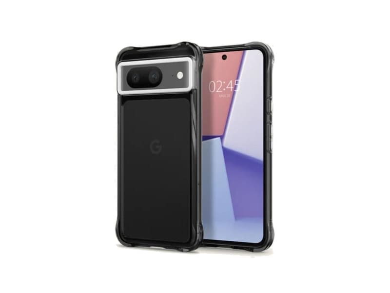 Spigen Cyrill Ultra Sheer, kansi, Google, Pixel 8, 15,7 cm (6,16), harmaa
