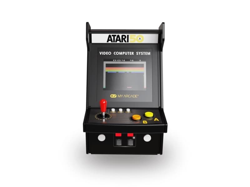 My Arcade ATARI Micro Player Pro, Monivärinen, 6,98 cm (2.75), USB Type-C, 3,5 mm, USB/Akku, AA