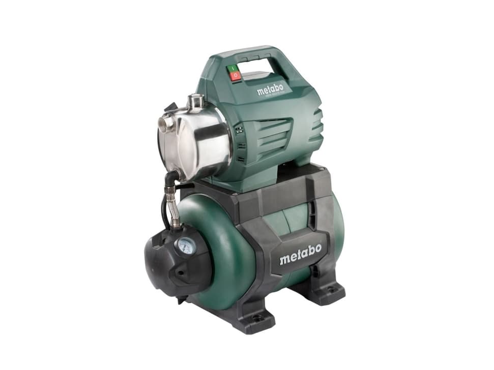 Metabo HWW 4500/25 INOX, 1300 W, AC, 4,8 bar, 4500 l/h, IPX4, Vihreä, Ruostumaton teräs, Musta