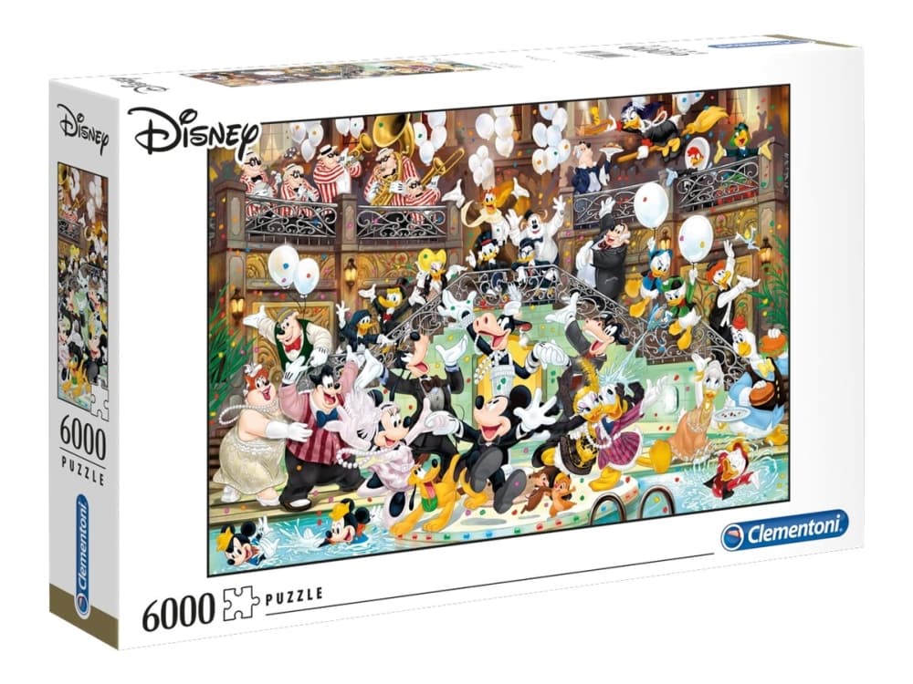 Clementoni Disney Gala, 6000 kpl, Sarjakuvat, 10 vuosi/vuosia